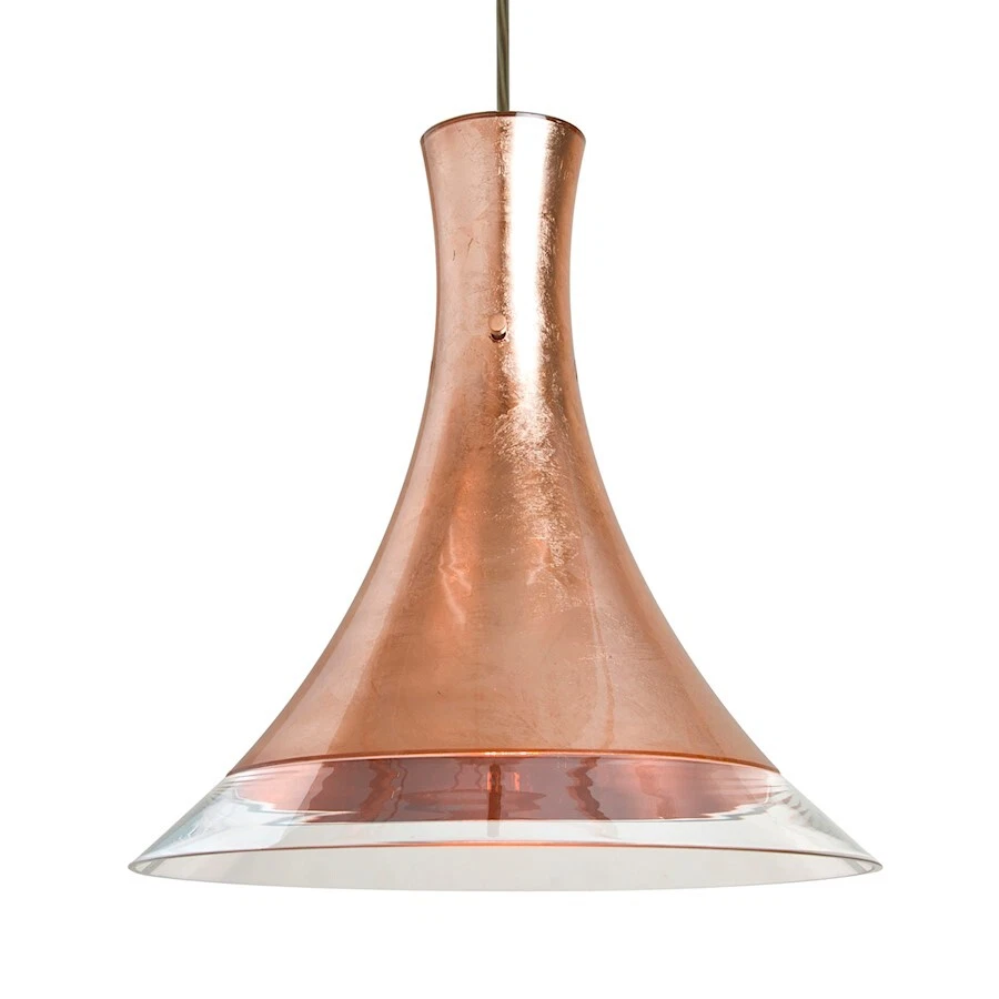 Besa Lighting Rio 1 Light LED Cord Pendant, Bronze/Copper - 1JT-RIOCF-LED-BR - Image 1 of 1