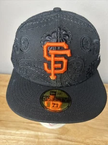 New Era 59FIFTY San Francisco Giants Paisley Swirl Fitted Cap Mütze Größe 7-5/8 - Bild 1 von 10