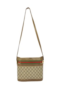 Borsa GUCCI Ophidia Secchiello monogram vintage beige - Foto 1 di 12