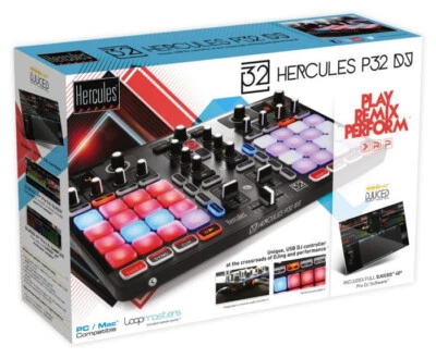 DJ All-in-One Hercules P32 Controller DJ, Nuovo!