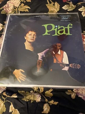 1980 Edith Piaf With The Orchestra Of Robert Chauvigny Vinyl LP Record VG+ - Imagem 1 de 2