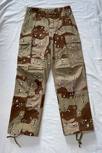US Army Combat Trousers X Small- X Short Desert 6-color Chocolate Chip Camo DBDU - Picture 1 of 4