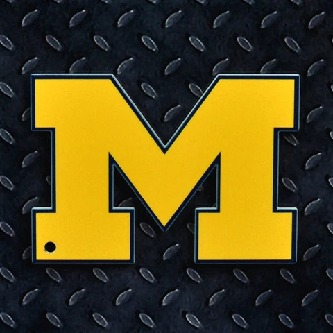 University of Michigan Wolverines Steel Super Magnet Sealed & Carded (Licensed) Cover