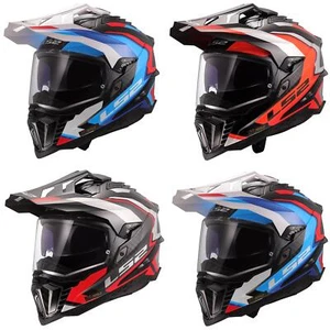 LS2 MX701 Carbon Explorer Frontier II Adventure Helmet Motocross MX Motorcross - Picture 1 of 26