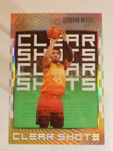 2019-20 Panini Illusions Clear Shots Emerald #18 Donovan Mitchell Utah Jazz NBA - Imagen 1 de 19