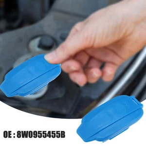 Blue Plastic Windshield Washer Fluid Reservoir for Audi A4 2016-2023 8W0955455B - Picture 1 of 6