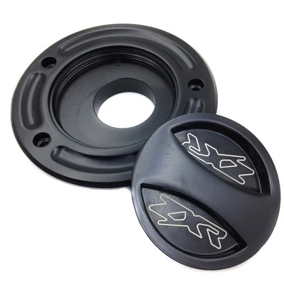  Tapa de gasolina negra combustible para Kawasaki ZX 14R Z1000 10R 9R 6R 636 ZZR600 650R Foto 1 de 4