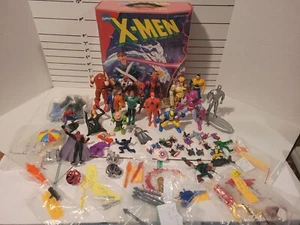 Huge Lot Marvel DC X-Men Collector Case Blackbird Missile Accessories Spiderman - Picture 1 of 23