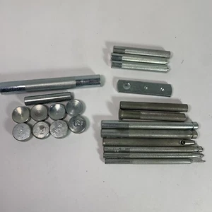 Leather Grommet & Dot Rivet Tools Mixed Lot 22 Pc. Incomplete Craftool READ - Bild 1 von 11