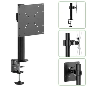Full-Motion Gas-Spring Monitor Desk Mount Bracket Heavy-Duty Up To 49" - Picture 1 of 6