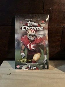 2009 Topps Cromo NFL Fútbol Sellado de Fábrica Hobby Box Stafford ¿Novato? Brady? - Imagen 1 de 2