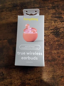 True Wireless Bluetooth Earbuds - heyday Coral Orange - Bild 1 von 4