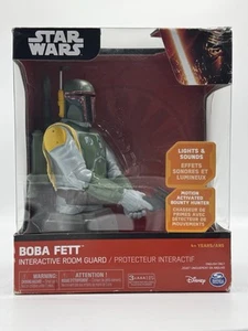 Boba Fett Star Wars Room Guard Interactive Sensor Figure "8" Damaged Box - Picture 1 of 16