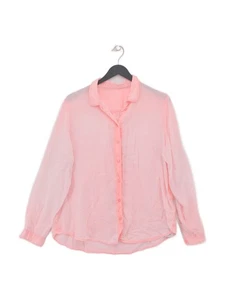 Hush Damen Shirt S rosa Lyocell Modal mit Viskose Langarm Kragen Basic - Bild 1 von 5