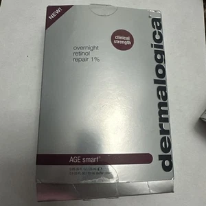 Open Box Dermalogica Age Smart Overnight Retinol Repair 1% 0.85 oz/25ml 0.5oz/15 - Picture 1 of 5