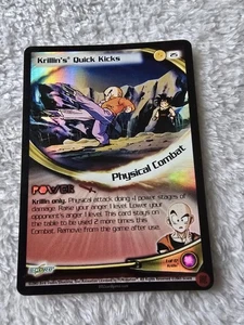 DBZ Dragon Ball Z FOIL Krillin's Quick Kicks 25 CCG Limited Broly Subset MP   - Picture 1 of 5