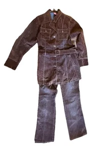 Pantalones y Chaqueta de Colección Traje Boho Western Hippie Para Mujer Talla XL - Imagen 1 de 11
