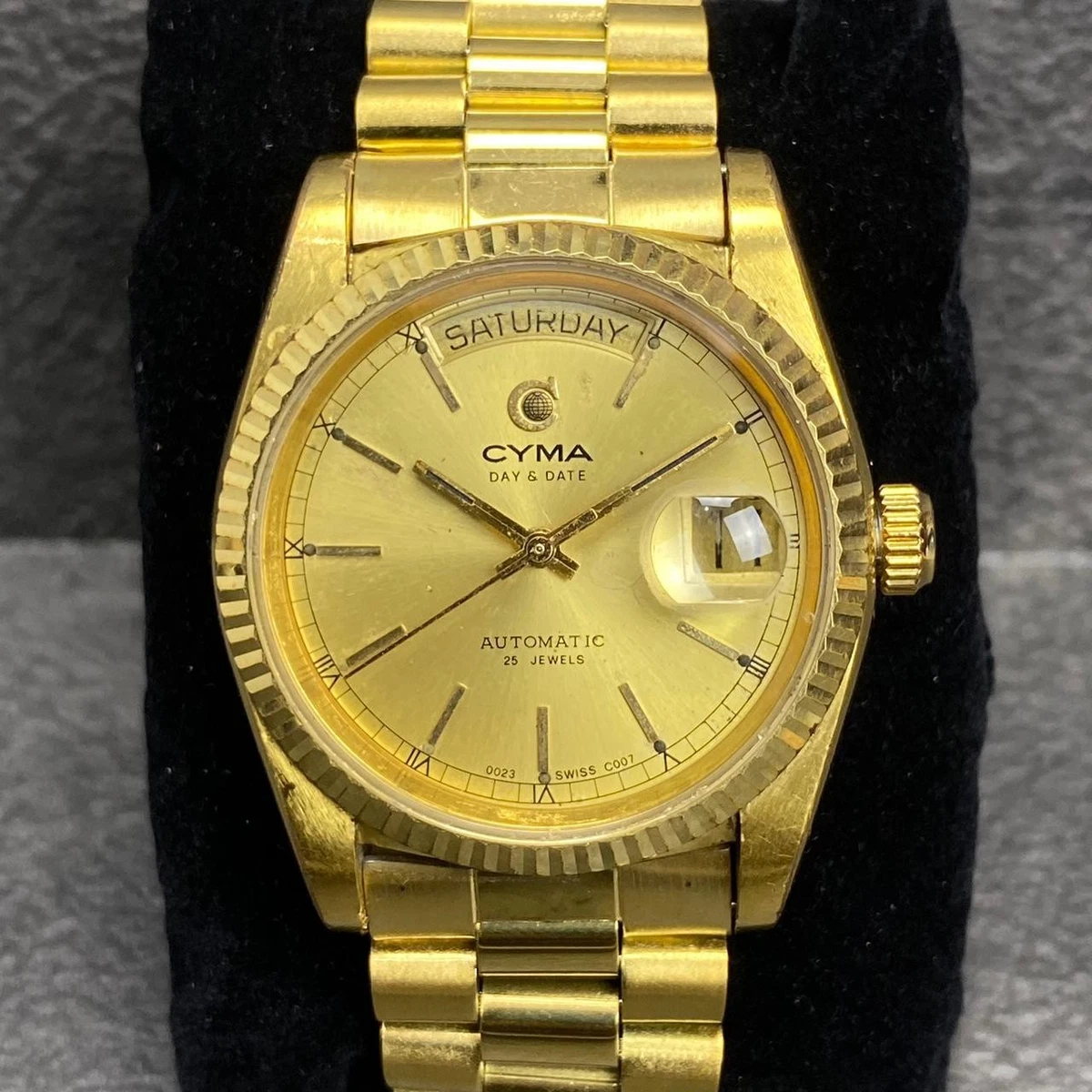Cyma Gold Band Wristwatches for sale - eBay