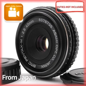 [N Mint] SMC Pentax-M 40mm f/2.8 Wide Angle Pancake MF K Mount From JAPAN - Picture 1 of 17