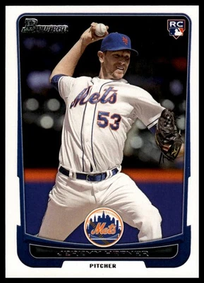 2012 Bowman Draft Picks & Prospects Jeremy Hefner #42 - Image 1 of 2