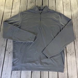 Peter Millar Damen M 1/4 Zip Pullover Langarm Golf Oberteil Blau Gebraucht. - Bild 1 von 8