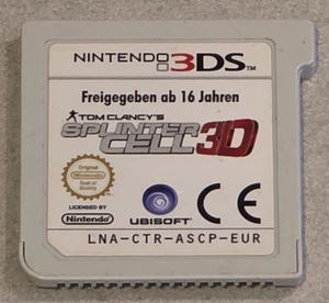 SPLINTER CELL 3D NINTENDO 3DS 2DS - Picture 1 of 1