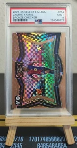 2024-25 Panini Select La Liga Soccer Lamine Yamal Bronze Checker /59 PSA MINT 9 - Bild 1 von 4
