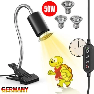 Schildkröten Wärmelampe Reptilien Terrarium Lampe UV Heizlampe UVA+UVB Reptilien - Bild 1 von 4