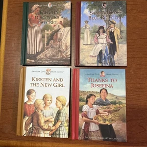 4 AMERICAN GIRL Hardcover Short Stories Samantha-Kirsten-Josefina-Felicity -NEW - Picture 1 of 3