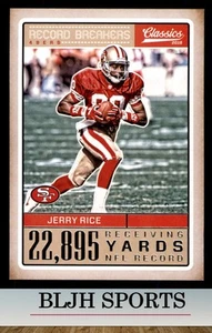 2016 Panini Classics #16 Jerry Rice San Francisco 49ers (1C8) - Picture 1 of 2