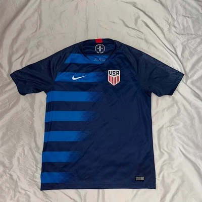Nike USA Soccer Jersey Mens Large USMNT National Team 2018 Away - Image 1 of 4