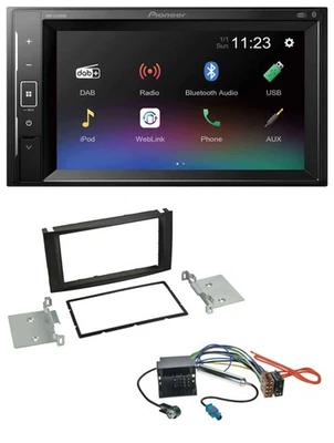 Pioneer DAB MP3 2DIN Bluetooth USB Autoradio für VW T5 Multivan Caravelle Touare - Bild 1 von 4