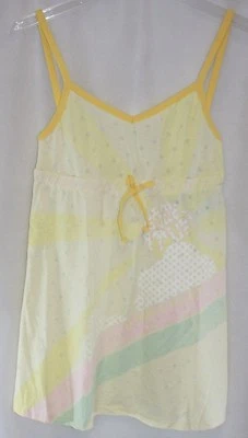 Camiseta sin mangas David & Goliat amarilla Sunshine Soak It Up arco iris cami para mujer Foto 1 de 2