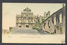 Macao Ruins St. Paul’s Catholic Cathedral Macau China ca 1905