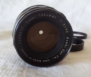 Pentax Asahi Super-Multi-Coated SMC Takumar F1:2/55mm Nice Condition - Picture 1 of 9