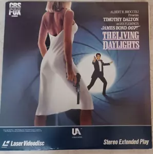 007 James Bond: The Living Daylights - Laserdisc ** Sehr guter Zustand - Bild 1 von 3