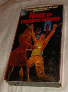 House Of Psychotic Women Cult Classic VHS Rare Horror VidAmerica Paul Naschy - Picture 1 of 3
