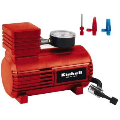Einhell Compresor Portable Cc-ac 12V para Coche 0-18 BAR Potente Y Práctico - Imagen 1 de 4