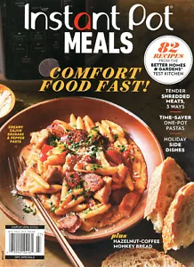 INSTANT POT MEALS Magazine Winter 2022/2023 82 Comfort Food Fast Recipes - Foto 1 di 3