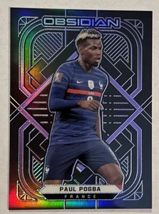 2021-22 Panini Obsidian Paul Pogba France Electric Etch Purple #154 01/30 - Picture 1 of 5