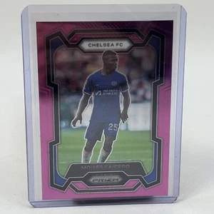 Moises Caicedo 2023/24 Panini Prizm EPL Football Card Pink Mosaic Chelsea No 185 - Picture 1 of 5