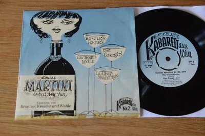 Louise Martini ‎ Extra Dry 7'' single Kabarett Aus Wien ‎ KW 2 - Bild 1 von 4
