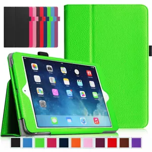 iPad 9th 8th 7th 6th 5th Gen Air 5 4 3 Cover Mini Pro Folio Stand Leather Case - Picture 1 of 58