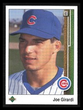 Joe Girardi 1989 Upper Deck #776  Chicago Cubs Rookie