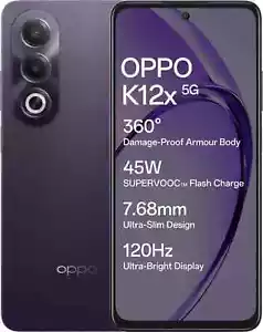 OPPO K12x 5G (Voilet, 128 GB 6GB RAM)6300 Processor 6.67" Global Version CPH2667 - Picture 1 of 4