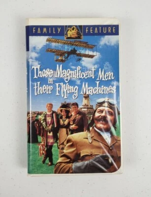 Those Magnificent Men in Their Flying Machines VHS Tape 1994 Clamshell Case - Image 1 of 4