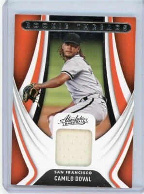 2022 Panini Absolute Camilo Doval Relic NM Baseball Card Giants - Image 1 of 2