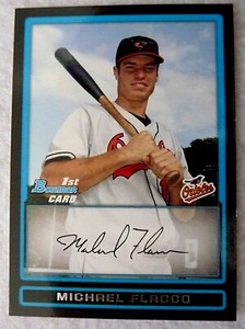 2009 BOWMAN DRAFT PROSPECTS BDPP40 MICHAEL FLACCO RC ORIOLES