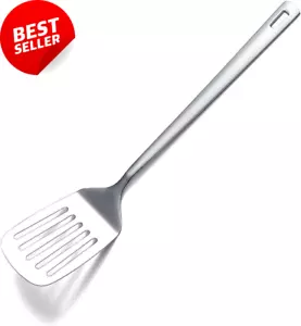 Stainless Steel Spatulas, Slotted Turner, Metal Spatulas Turner for Cooking, Kit - Picture 1 of 12
