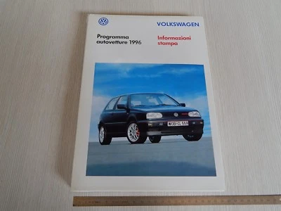 VOLKSWAGEN PRODUZ. 1996 ONLY PRESS SOLO USO STAMPA ORIGINALE GOLF GTI VR6 ETC - Immagine 1 di 4